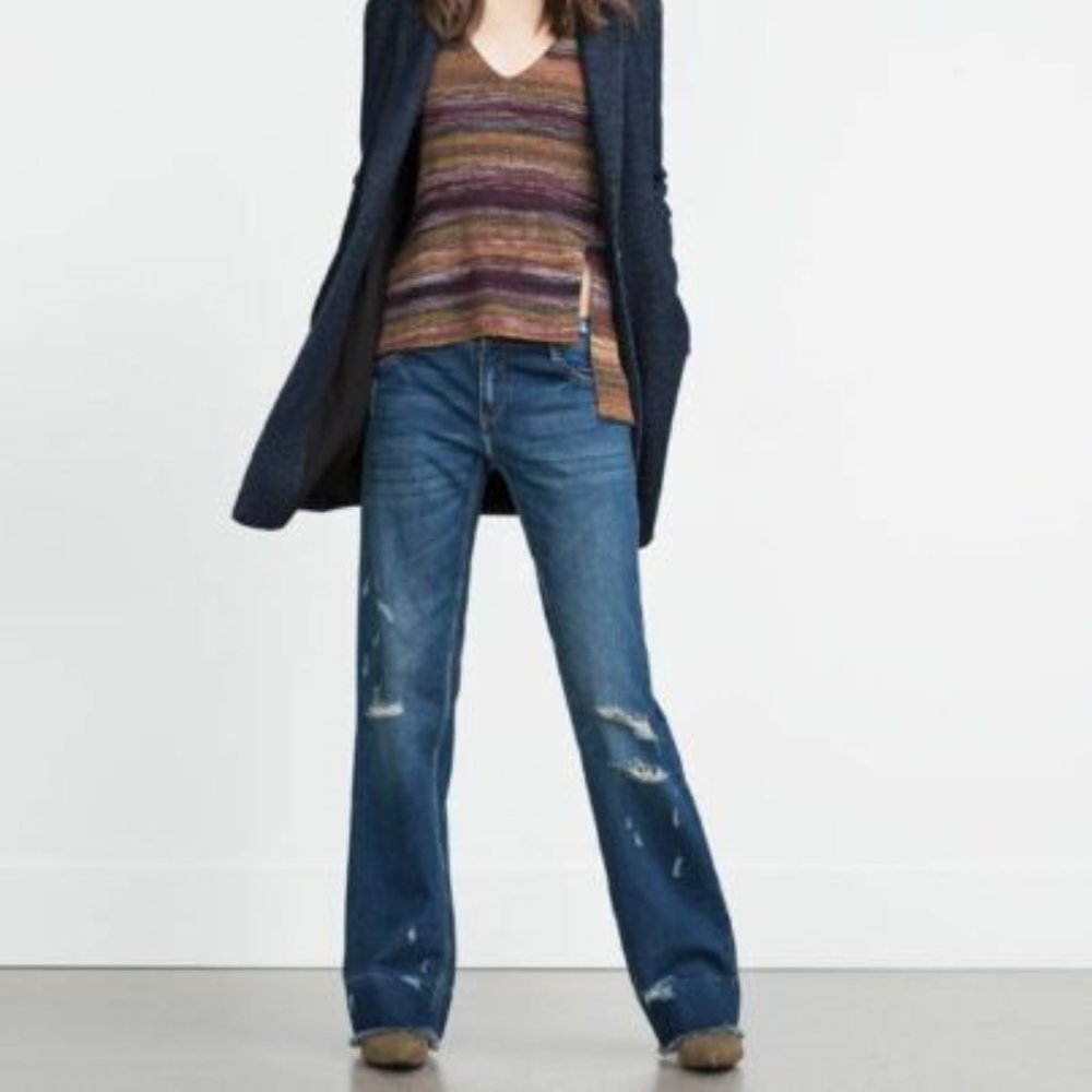 Zara Trafaluc Bootcut Jeans, 38